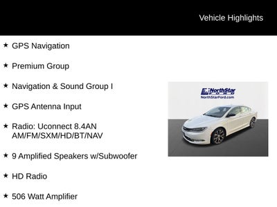 2015 Chrysler 200 C