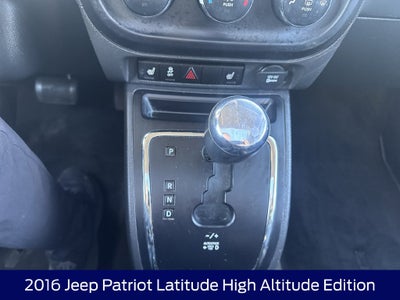 2016 Jeep Patriot Latitude