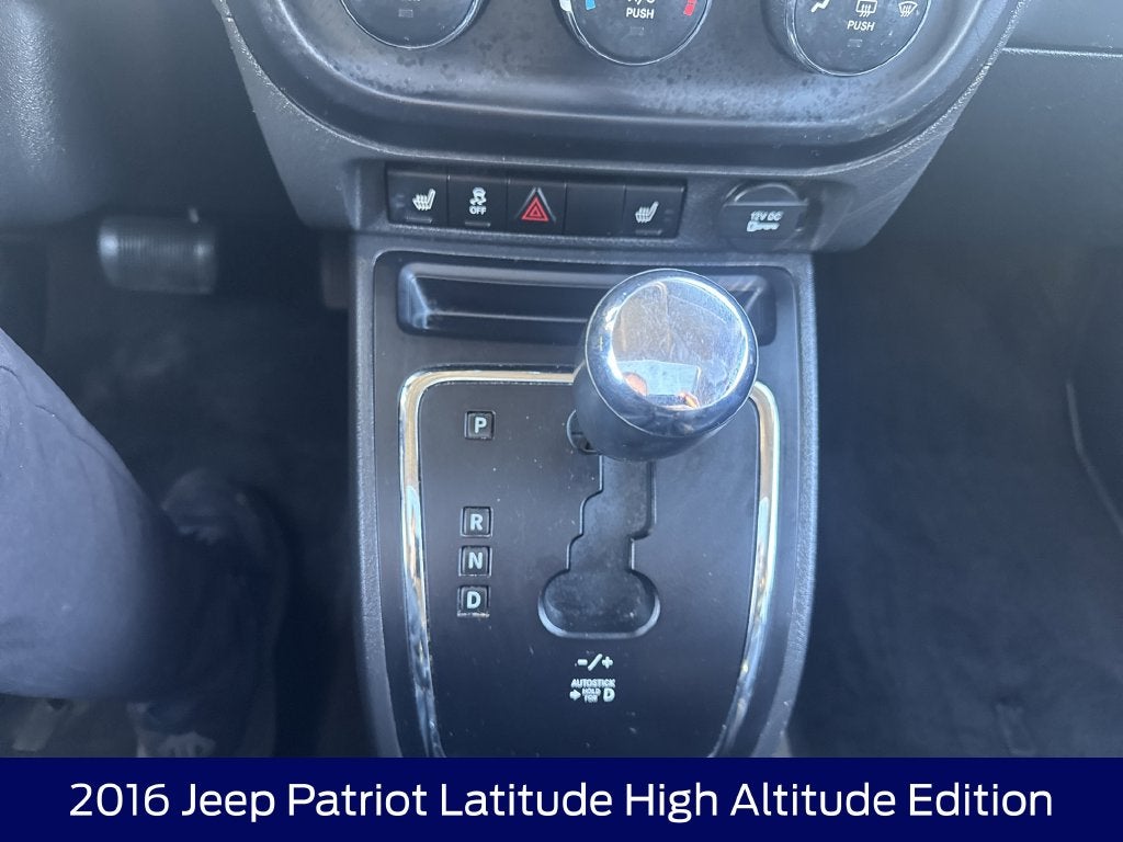 2016 Jeep Patriot Latitude