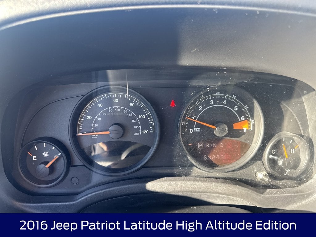 2016 Jeep Patriot Latitude