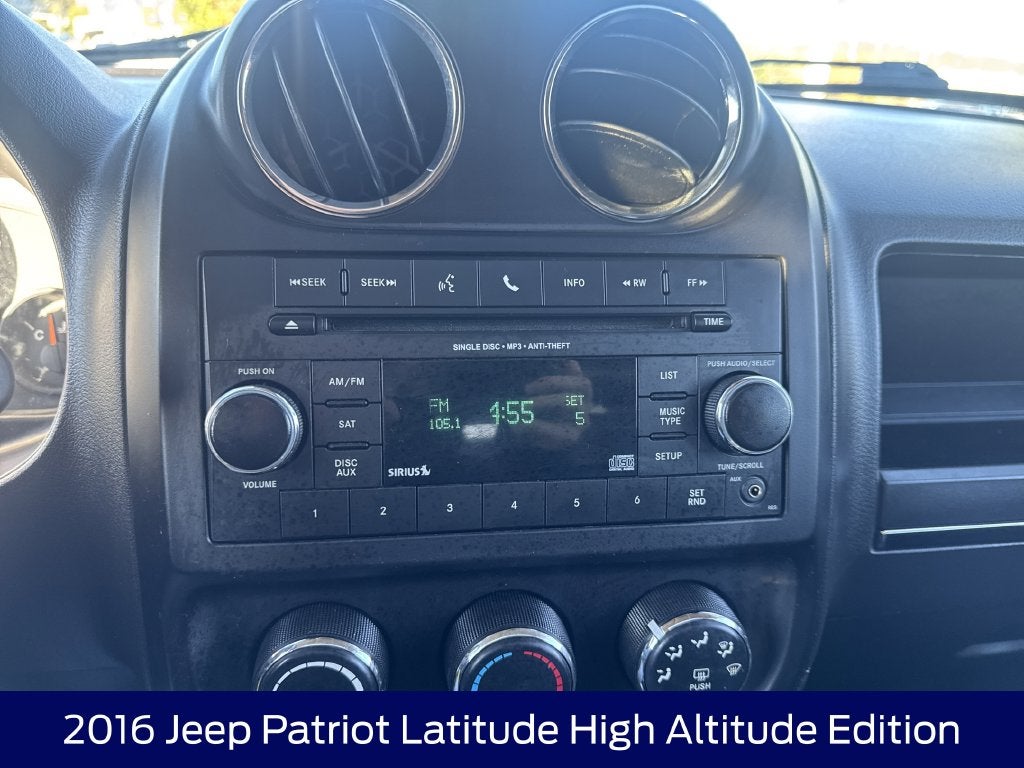 2016 Jeep Patriot Latitude