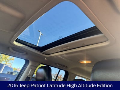 2016 Jeep Patriot Latitude