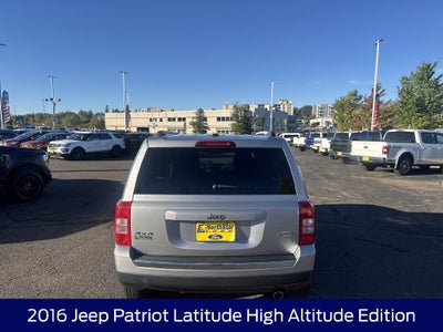 2016 Jeep Patriot High Altitude