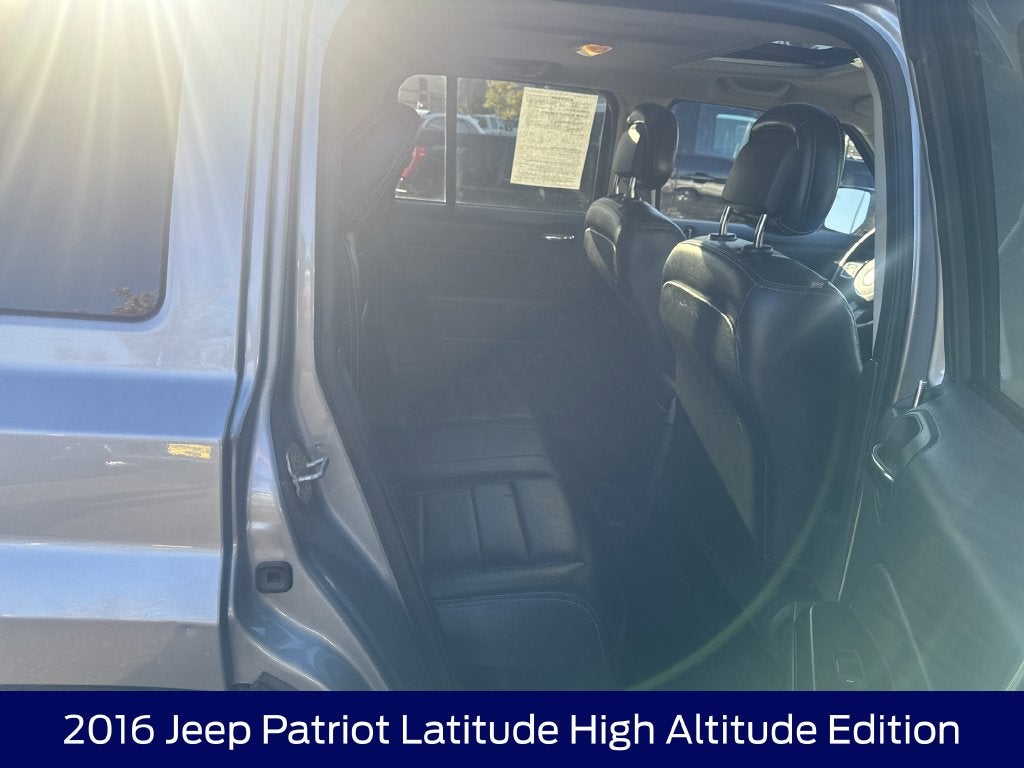 2016 Jeep Patriot High Altitude