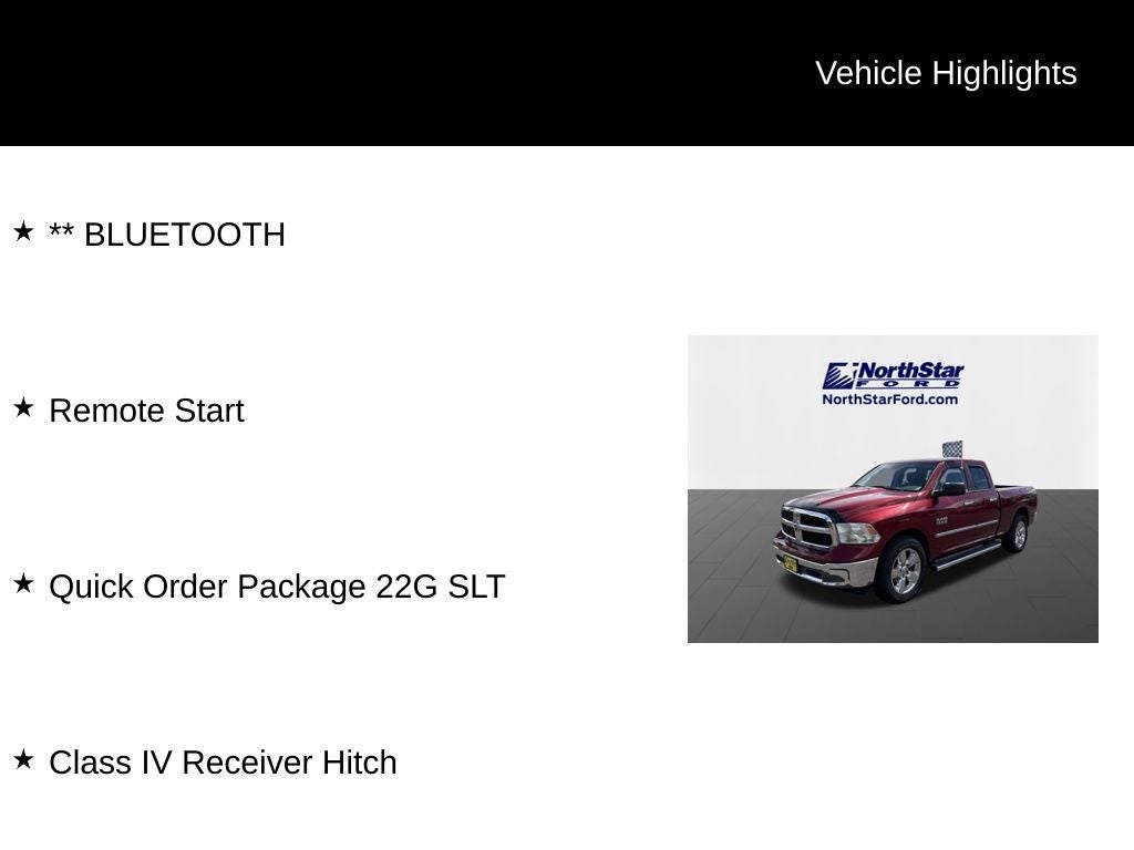 2013 RAM 1500 SLT