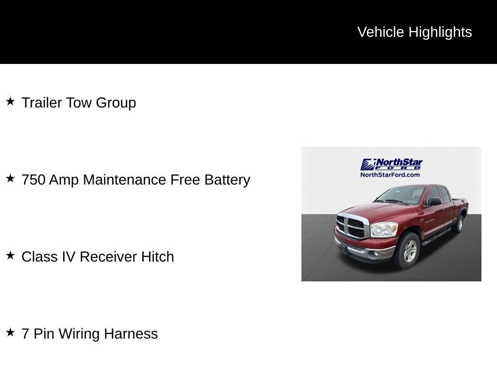 2007 Dodge Ram 1500 SLT