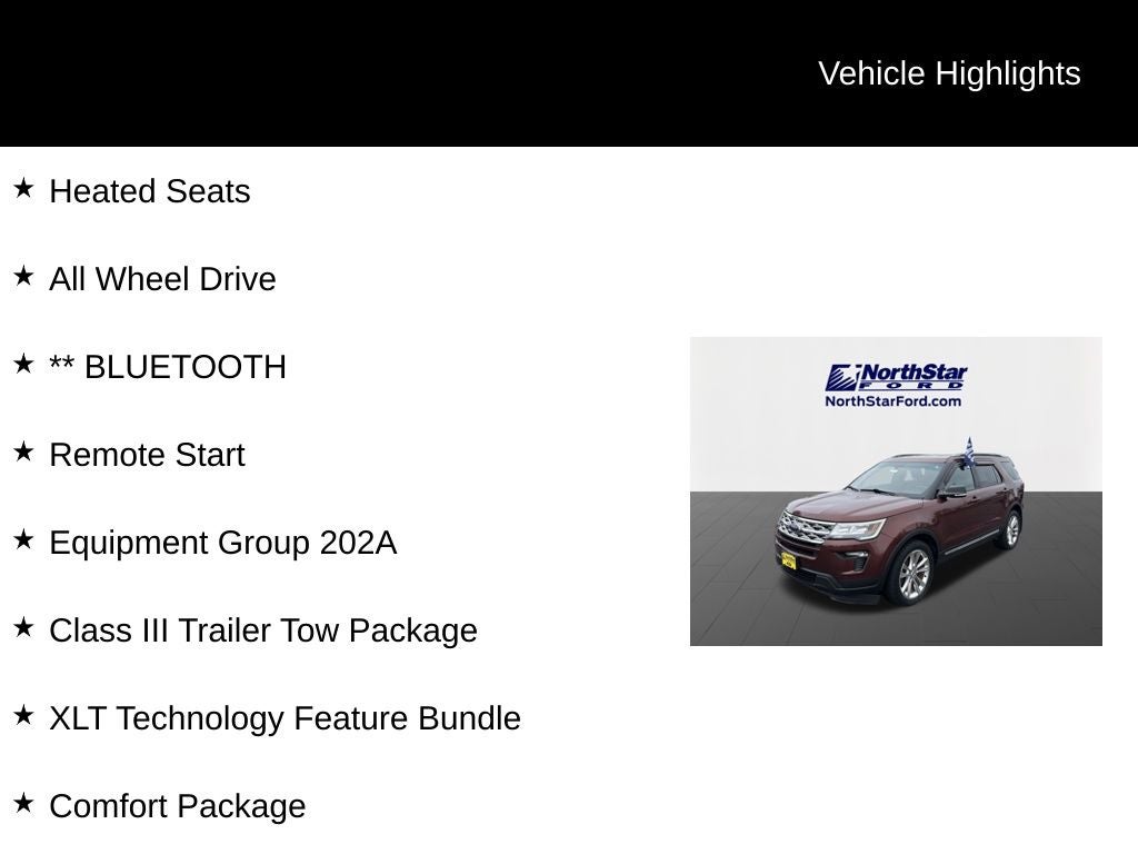 2018 Ford Explorer XLT