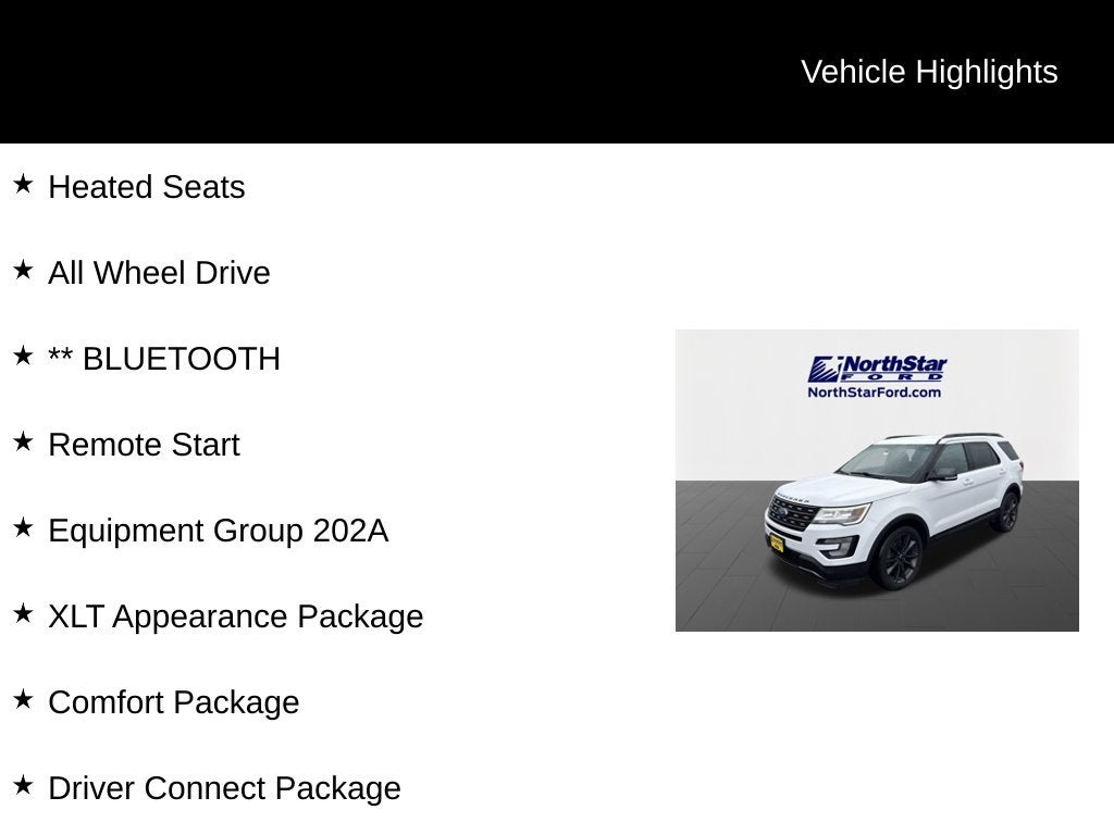 2017 Ford Explorer XLT