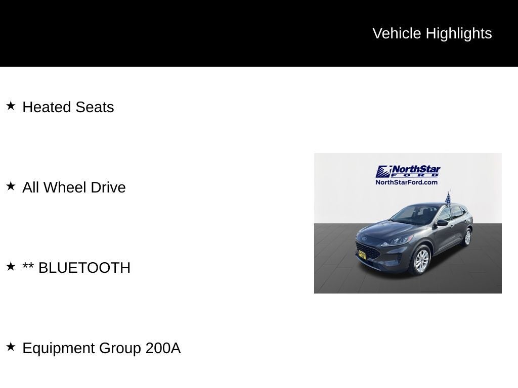 2020 Ford Escape SE