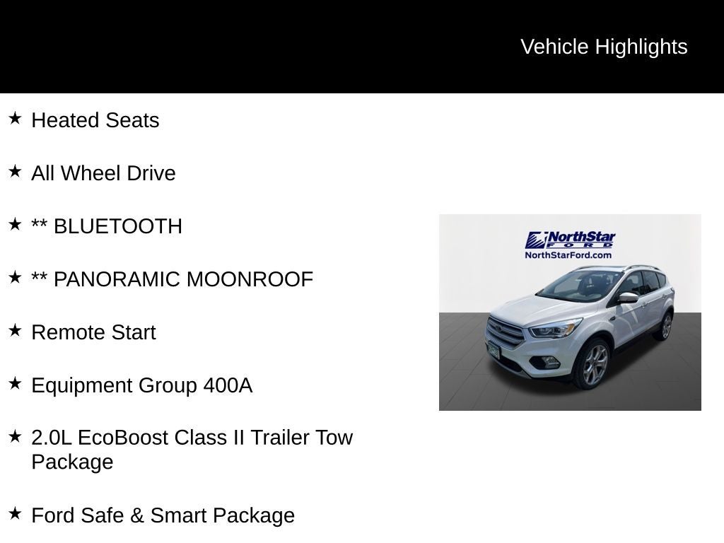 2018 Ford Escape Titanium