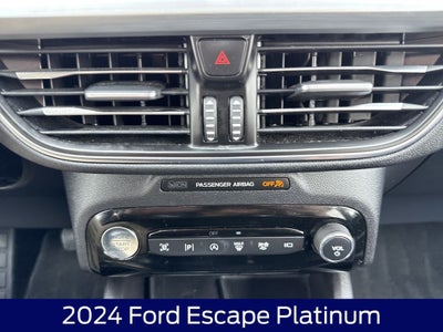 2024 Ford Escape Platinum
