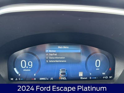 2024 Ford Escape Platinum