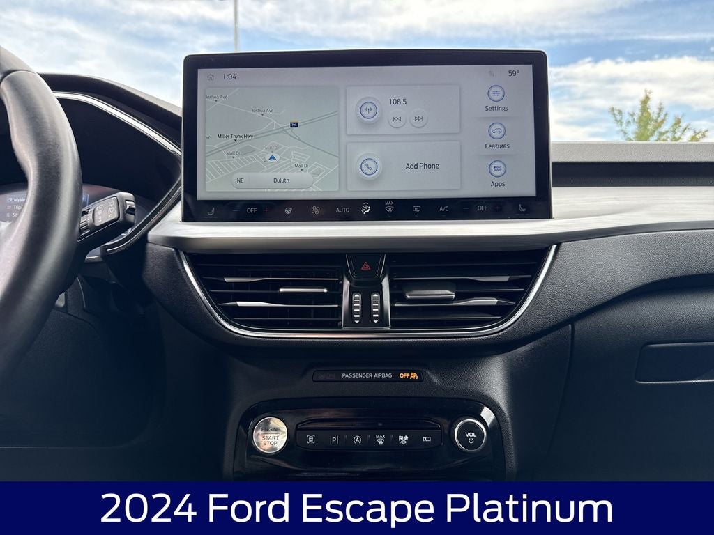 2024 Ford Escape Platinum