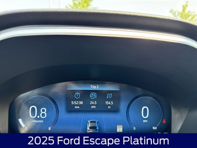 2025 Ford Escape Platinum