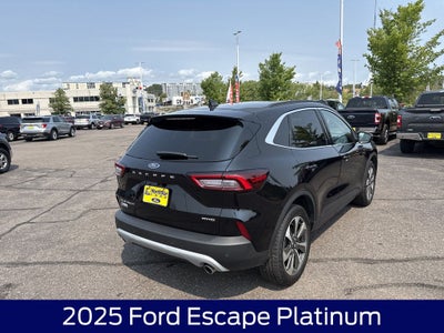 2025 Ford Escape Platinum