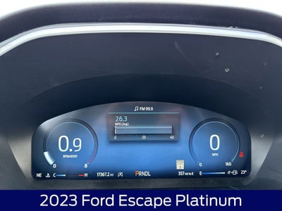 2023 Ford Escape Platinum