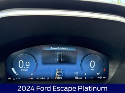 2024 Ford Escape Platinum