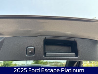 2025 Ford Escape Platinum