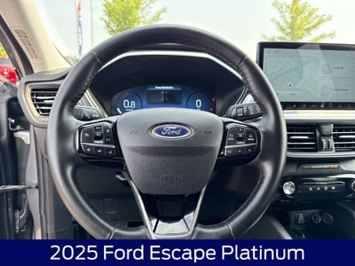 2025 Ford Escape Platinum