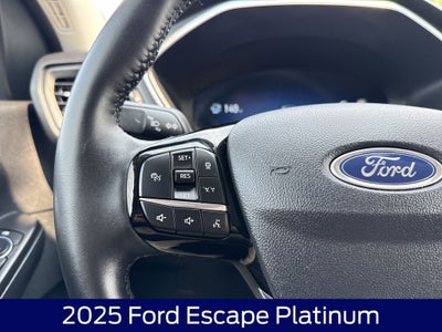 2025 Ford Escape Platinum