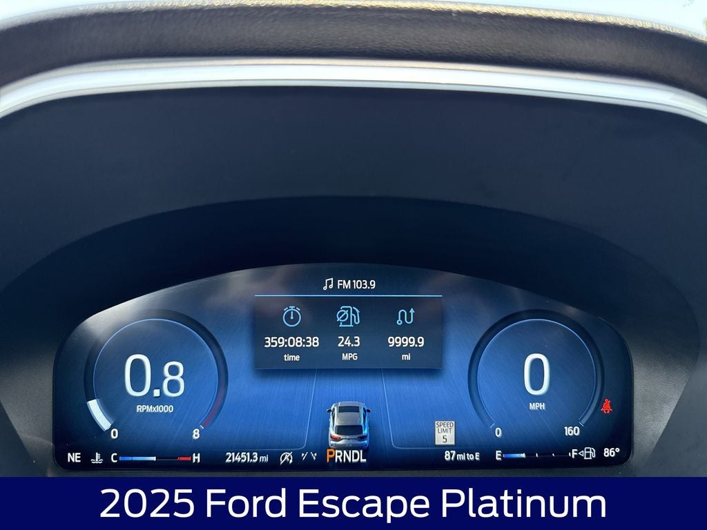 2025 Ford Escape Platinum
