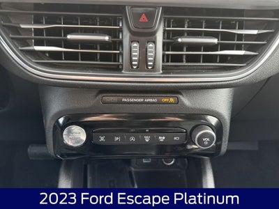 2023 Ford Escape Platinum