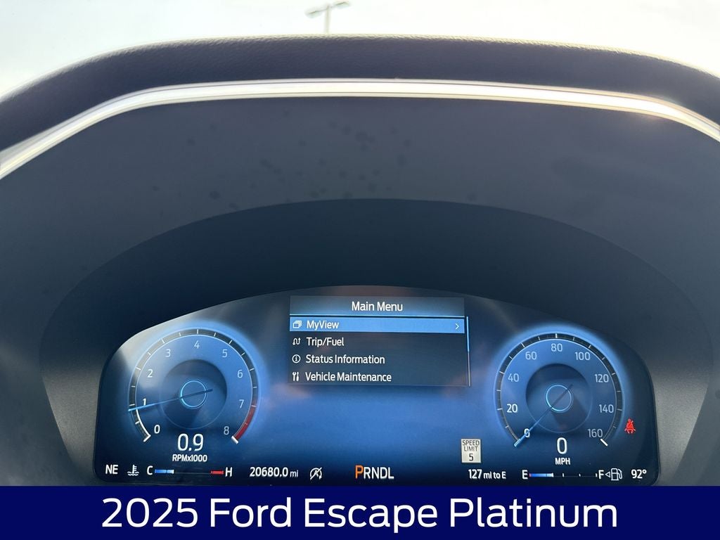 2025 Ford Escape Platinum
