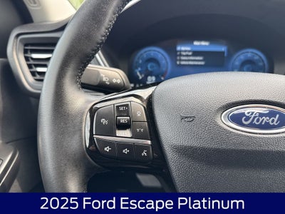 2025 Ford Escape Platinum