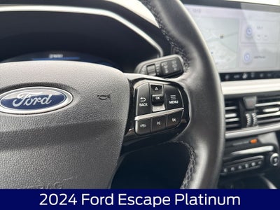 2024 Ford Escape Platinum