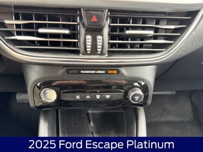 2025 Ford Escape Platinum