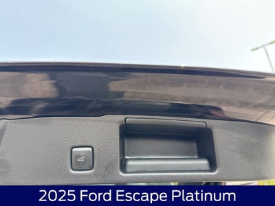 2025 Ford Escape Platinum