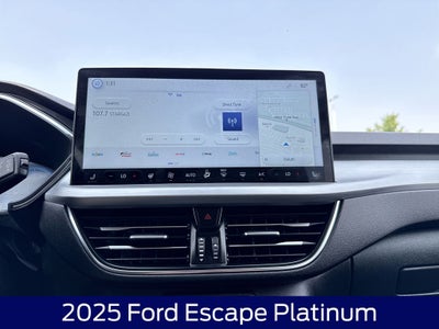 2025 Ford Escape Platinum