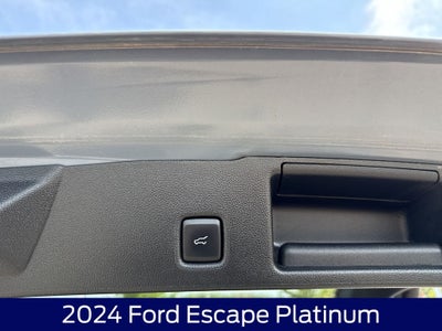 2024 Ford Escape Platinum