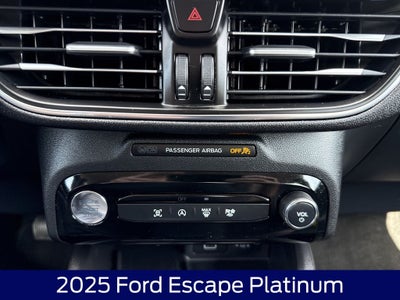 2025 Ford Escape Platinum