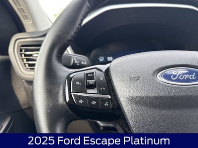 2025 Ford Escape Platinum