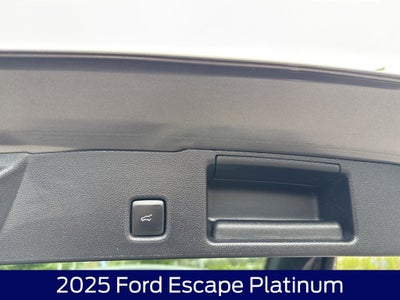 2025 Ford Escape Platinum