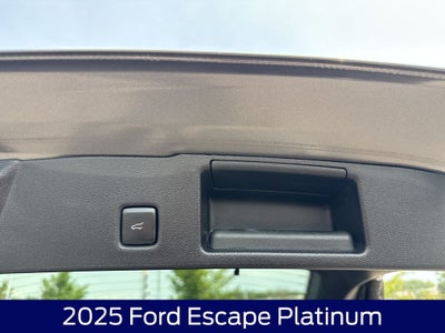 2025 Ford Escape Platinum