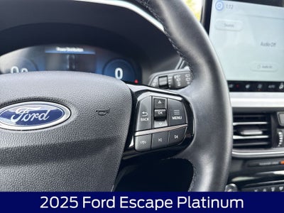 2025 Ford Escape Platinum