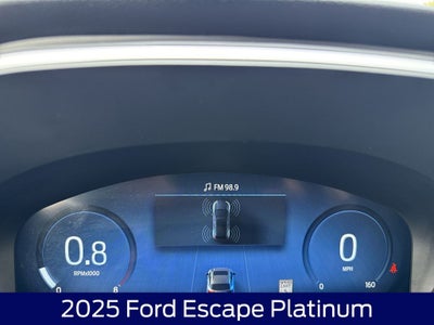 2025 Ford Escape Platinum