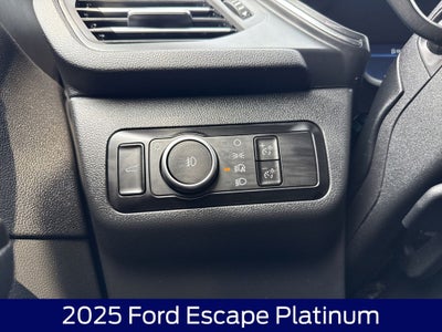 2025 Ford Escape Platinum