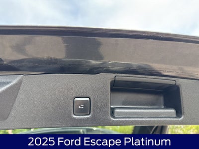 2025 Ford Escape Platinum