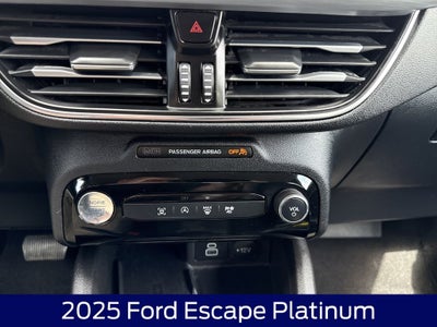 2025 Ford Escape Platinum
