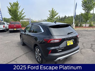 2025 Ford Escape Platinum