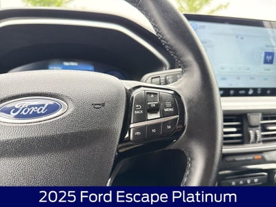 2025 Ford Escape Platinum