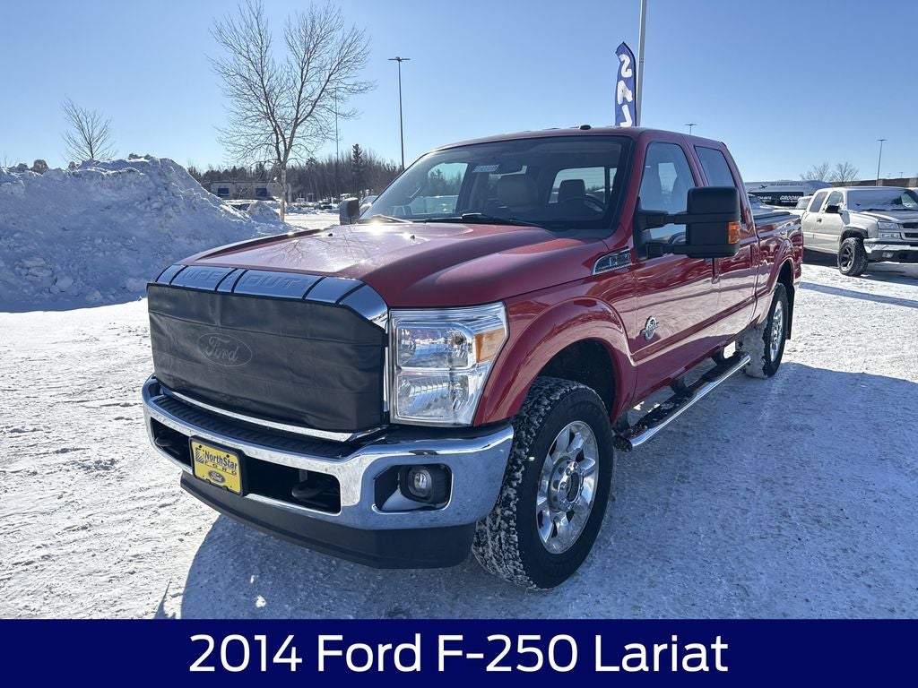 Used 2014 Ford F-250 Super Duty Lariat with VIN 1FT7W2BT0EEB02019 for sale in Duluth, Minnesota