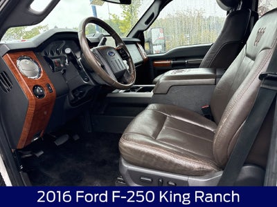 2016 Ford F-250SD King Ranch