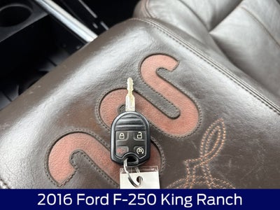 2016 Ford F-250SD King Ranch