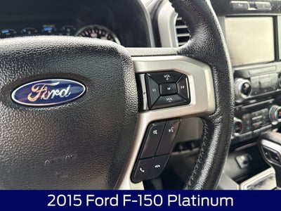 2015 Ford F-150 Platinum
