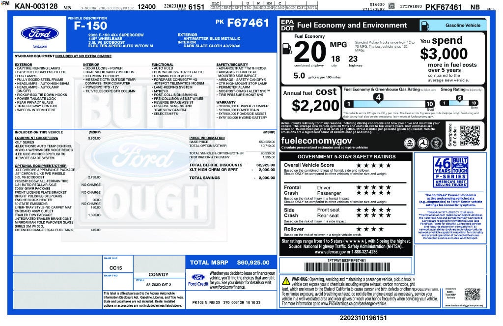2023 Ford F-150 XLT