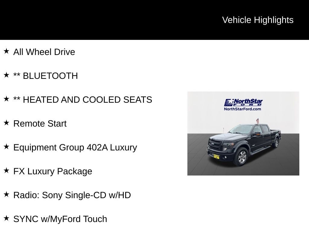 2013 Ford F-150 FX4